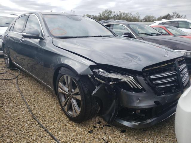 WDDUG6GB5JA343167 - 2018 MERCEDES-BENZ S 450 BLUE photo 1