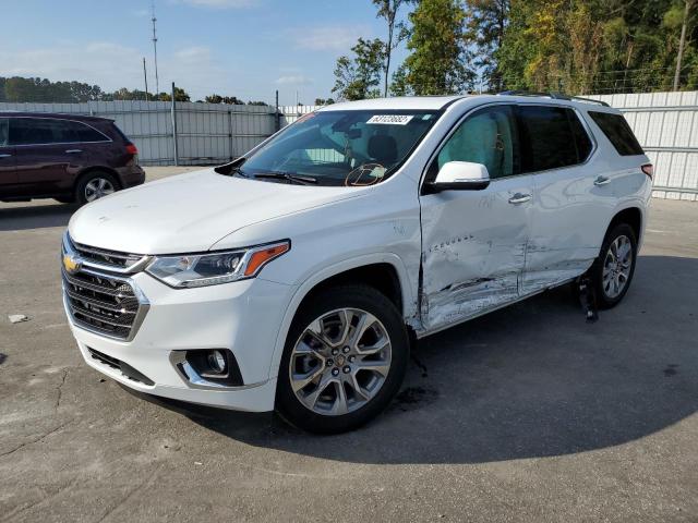 1GNERKKW1MJ243297 - 2021 CHEVROLET TRAVERSE P WHITE photo 2