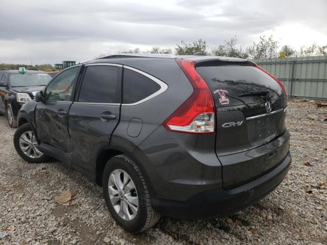 2HKRM4H72EH680059 - 2014 HONDA CR-V BLACK photo 3