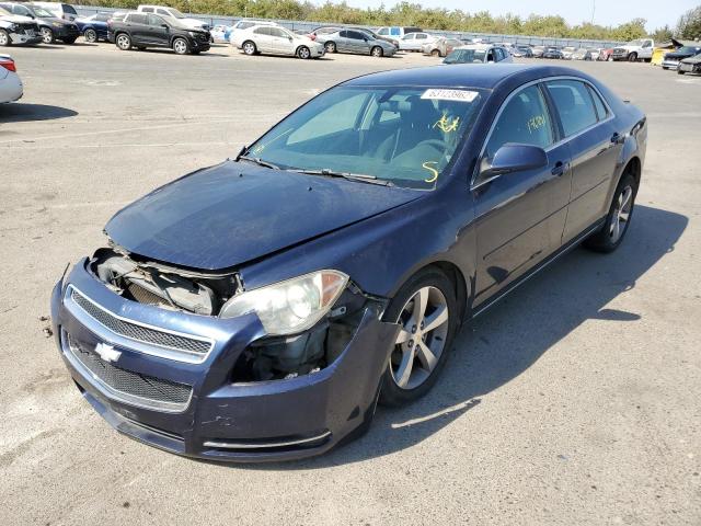 1G1ZC5EU7BF292102 - 2011 CHEVROLET MALIBU 1LT ლურჯი ფოტო 2