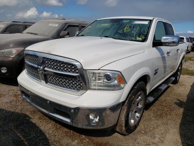 1C6RR6NM0ES422784 - 2014 RAM 1500 LARAM WHITE photo 2