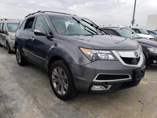 2HNYD2H60CH517045 - 2012 ACURA MDX ADVANC GRAY photo 1