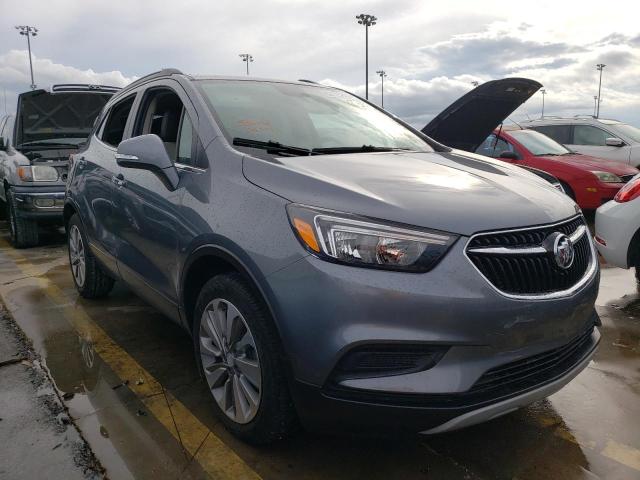 KL4CJASB8KB732117 - 2019 BUICK ENCORE PRE Сұр фото 1