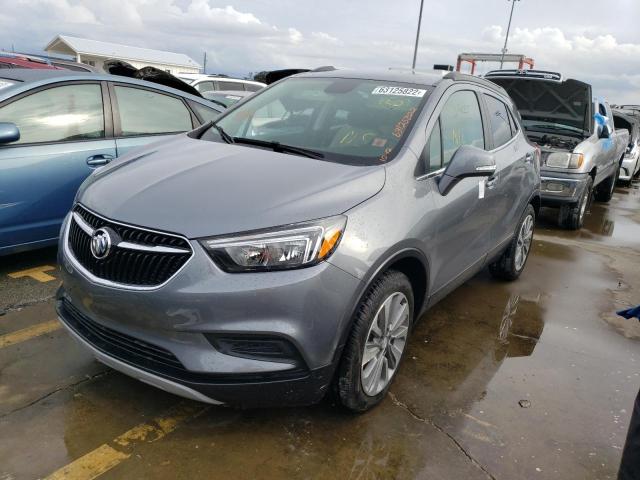 KL4CJASB8KB732117 - 2019 BUICK ENCORE PRE Сұр фото 2