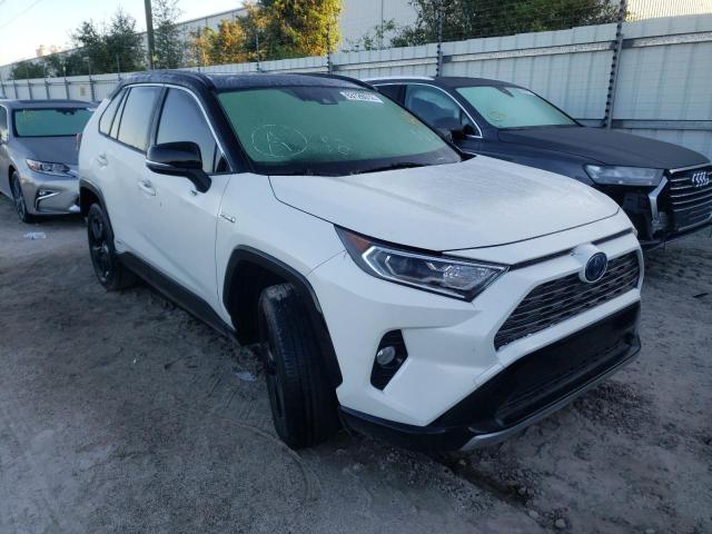 JTME6RFV2LD502694 - 2020 TOYOTA RAV4 XSE WHITE photo 1