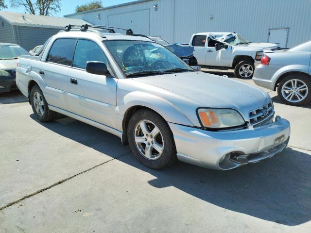 4S4BT62C436114607 - 2003 SUBARU BAJA SPORT SILVER photo 1