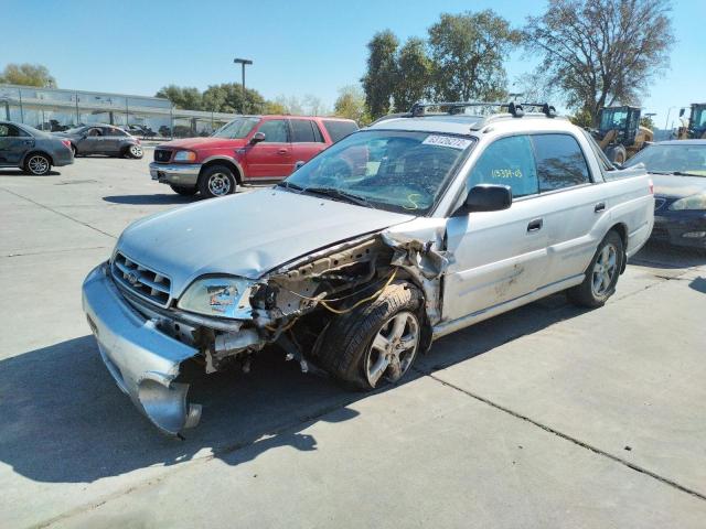 4S4BT62C436114607 - 2003 SUBARU BAJA SPORT SILVER photo 2