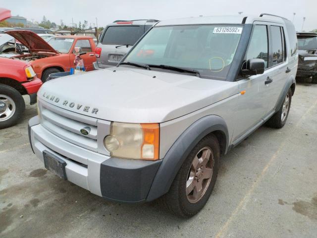 SALAE24415A340251 - 2005 LAND ROVER LR3 SILVER photo 2