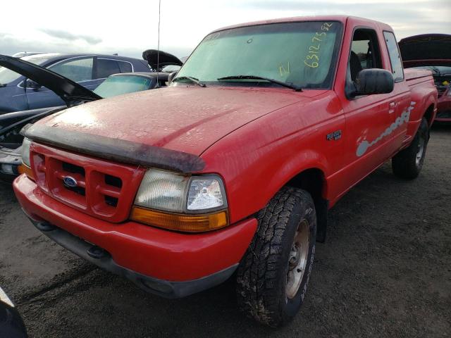 1FTZR15V6XTA80145 - 1999 FORD RANGER SUP RED photo 2