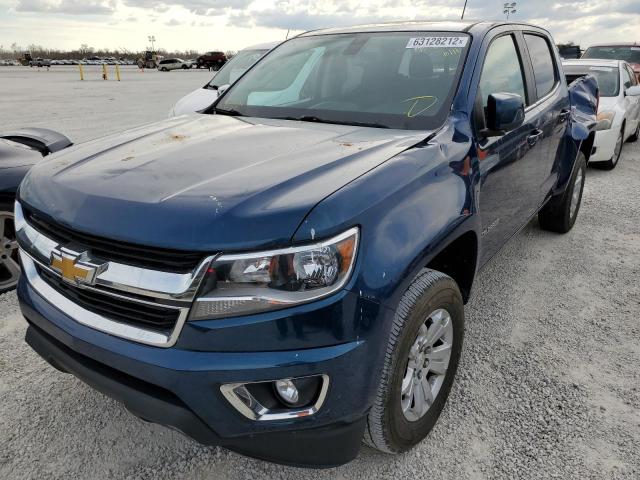 1GCGSCEA4K1131537 - 2019 CHEVROLET COLORADO L BLUE photo 2