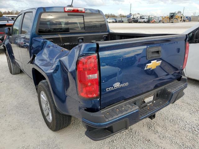 1GCGSCEA4K1131537 - 2019 CHEVROLET COLORADO L BLUE photo 3
