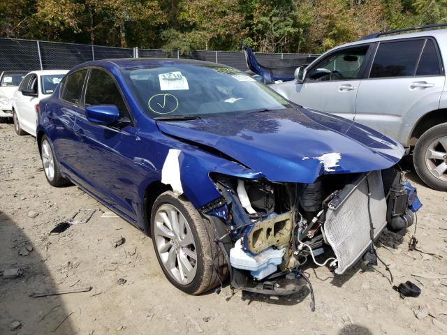 19UDE2F31HA014528 - 2017 ACURA ILX BASE W أزرق صورة 1