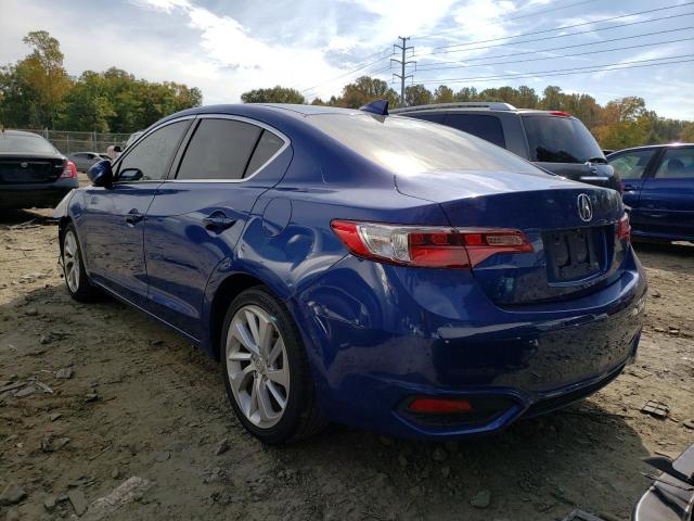 19UDE2F31HA014528 - 2017 ACURA ILX BASE W BLUE photo 3