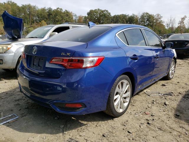 19UDE2F31HA014528 - 2017 ACURA ILX BASE W BLUE photo 4