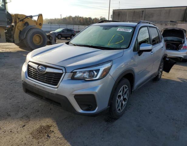 JF2SKAGCXKH595082 - 2019 SUBARU FORESTER P SILVER photo 2