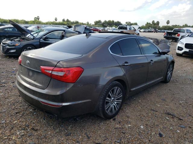 KNALN4D70E5128632 - 2014 KIA CADENZA PR GRAY photo 4