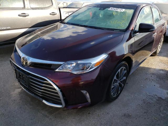 4T1BK1EBXJU285038 - 2018 TOYOTA AVALON XLE MAROON photo 2