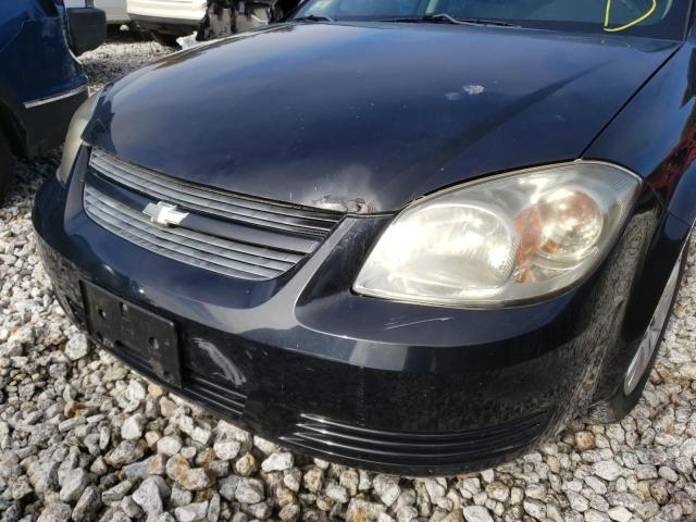 1G1AD5F53A7142000 - 2010 CHEVROLET COBALT 1LT BLACK photo 9