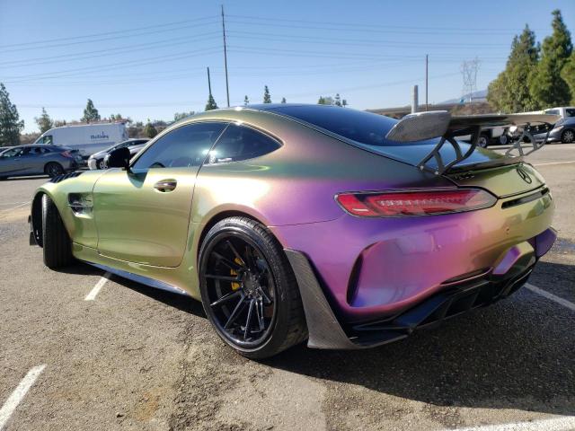 WDDYJ7KA6JA013206 - 2018 MERCEDES-BENZ AMG GT R PURPLE photo 3