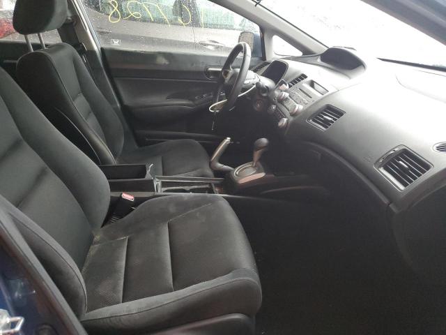 2HGFA1F60AH554842 - 2010 HONDA CIVIC LX-S Niebieski zdjęcie 5