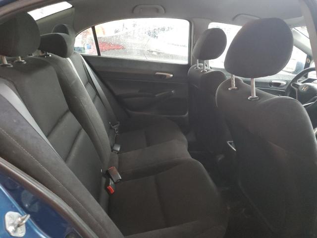2HGFA1F60AH554842 - 2010 HONDA CIVIC LX-S Niebieski zdjęcie 6