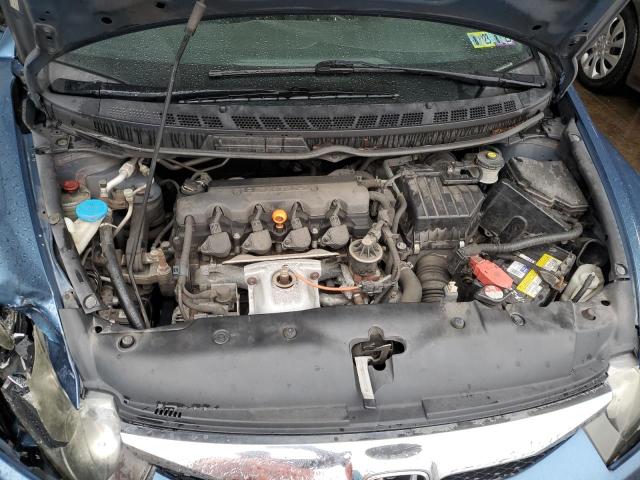 2HGFA1F60AH554842 - 2010 HONDA CIVIC LX-S Niebieski zdjęcie 7