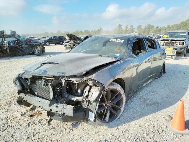 2C3CDXGJ9KH646195 - 2019 DODGE CHARGER SC GRAY photo 2