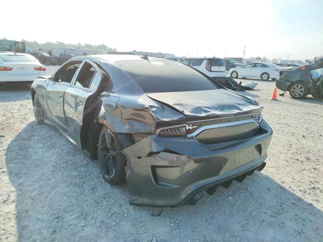 2C3CDXGJ9KH646195 - 2019 DODGE CHARGER SC GRAY photo 3