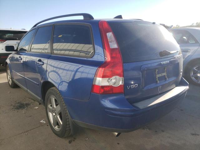 YV1MJ682162171984 - 2006 VOLVO V50 T5 BLUE photo 3