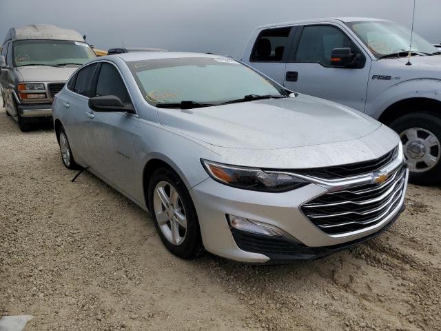 1G1ZB5ST6KF125762 - 2019 CHEVROLET MALIBU LS SILVER photo 1