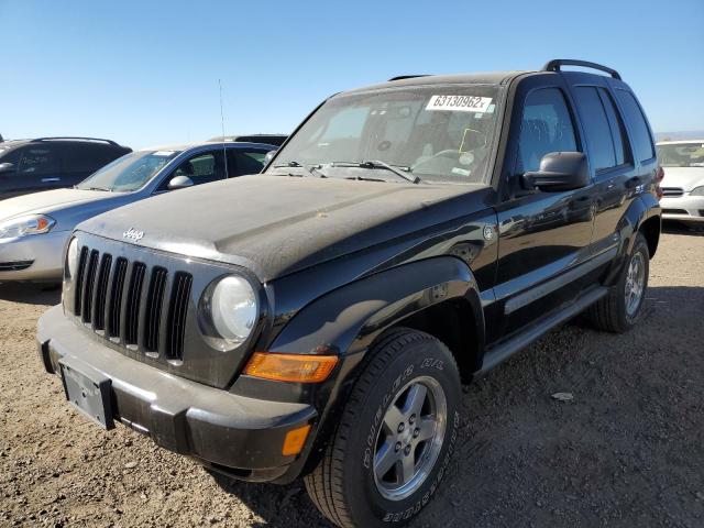 1J4GL38K15W670233 - 2005 JEEP LIBERTY RE Qara foto 2