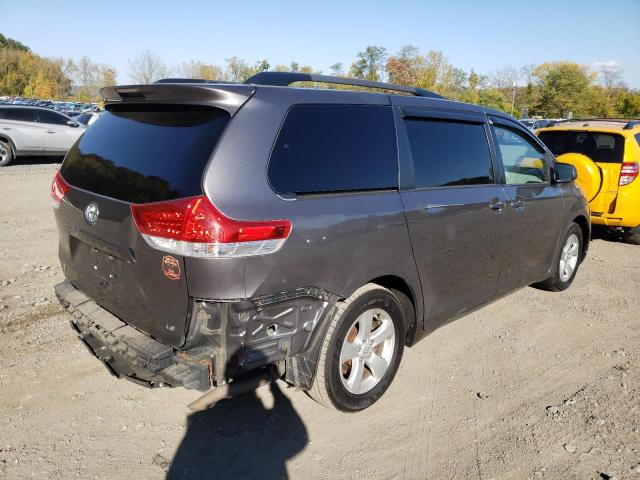 5TDKK3DC0BS146584 - 2011 TOYOTA SIENNA LE GRAY photo 4