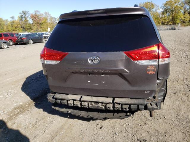 5TDKK3DC0BS146584 - 2011 TOYOTA SIENNA LE GRAY photo 9