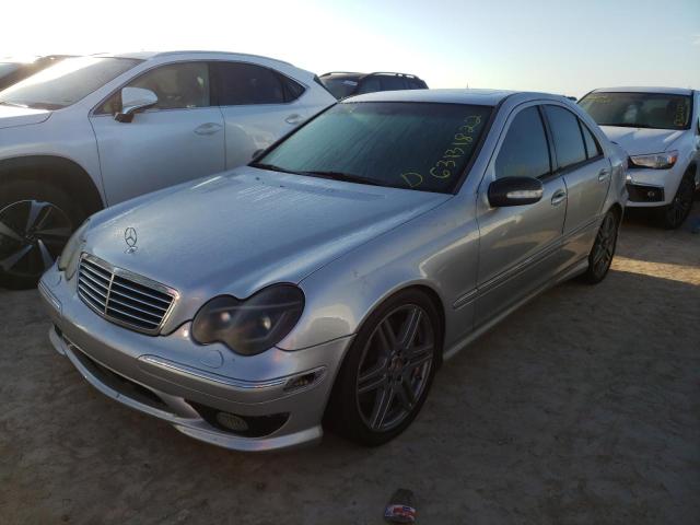 WDBRF65J13F328747 - 2003 MERCEDES-BENZ C 32 AMG K SILVER photo 2