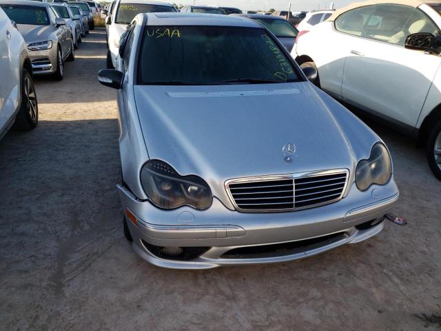 WDBRF65J13F328747 - 2003 MERCEDES-BENZ C 32 AMG K SILVER photo 9