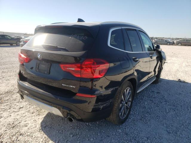 5UXTR7C54KLR45245 - 2019 BMW X3 SDRIVE3 BLACK photo 4