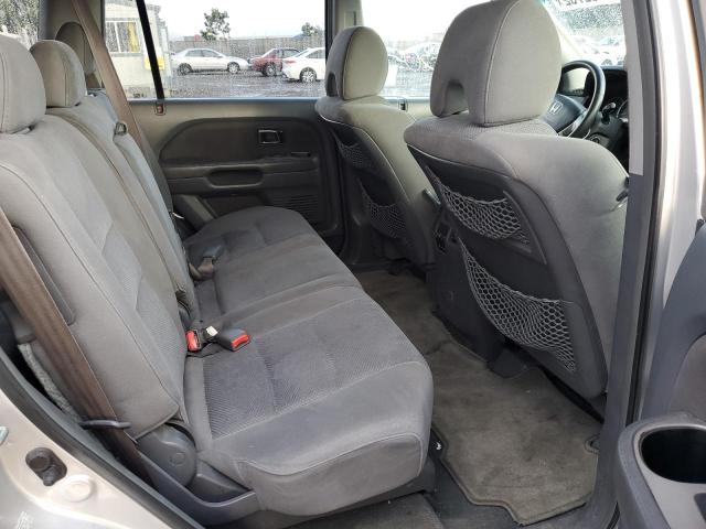 5FNYF28328B007511 - 2008 HONDA PILOT SE SILVER photo 6