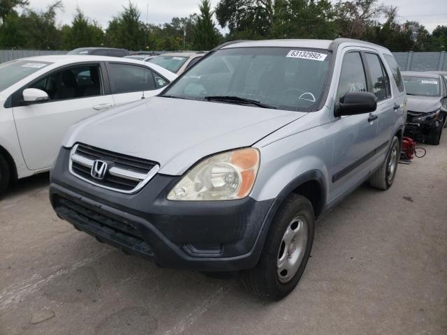 SHSRD68473U104053 - 2003 HONDA CRV SILVER photo 2