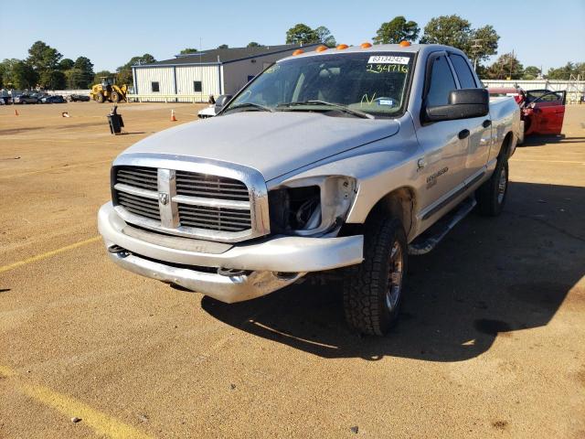 1D7KS28C86J234716 - 2006 DODGE RAM 2500 S SILVER photo 2