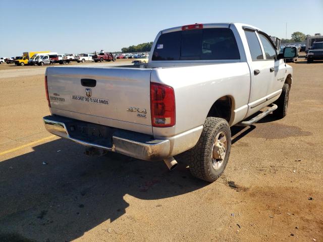 1D7KS28C86J234716 - 2006 DODGE RAM 2500 S SILVER photo 4