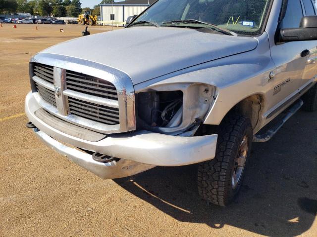 1D7KS28C86J234716 - 2006 DODGE RAM 2500 S SILVER photo 9