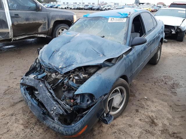 1Y1SK5361RZ060597 - 1994 GEO PRIZM BASE TEAL photo 2