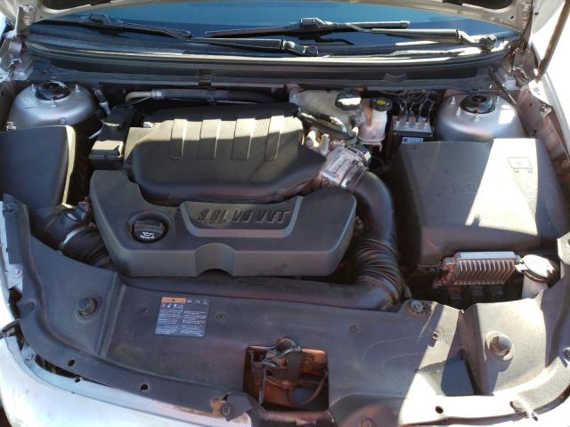 1G1ZE5E70AF313214 - 2010 CHEVROLET MALIBU LTZ ვერცხლისფერი ფოტო 7