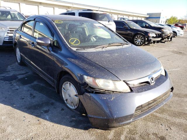 JHMFA36266S010903 - 2006 HONDA CIVIC HYBR GRAY photo 1