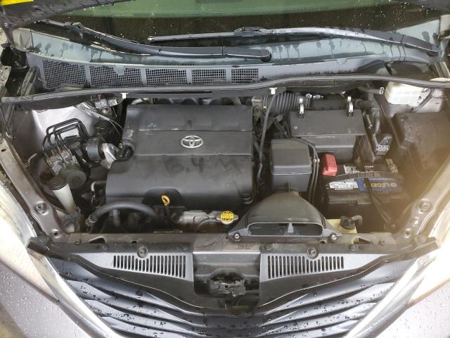 5TDKK3DC2CS228351 - 2012 TOYOTA SIENNA LE GRAY photo 7