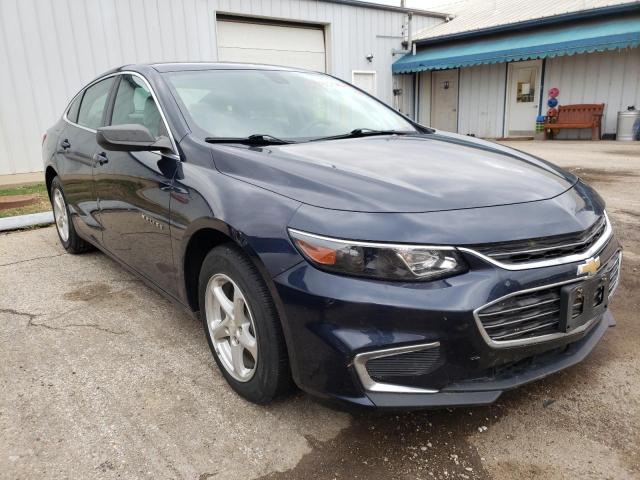 1G1ZB5ST2HF236110 - 2017 CHEVROLET MALIBU LS BLUE photo 1