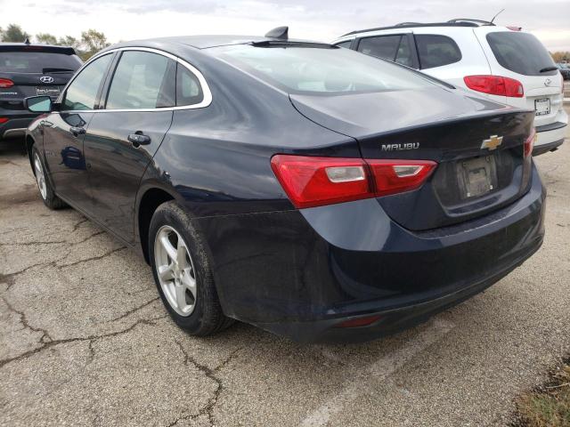 1G1ZB5ST2HF236110 - 2017 CHEVROLET MALIBU LS BLUE photo 3