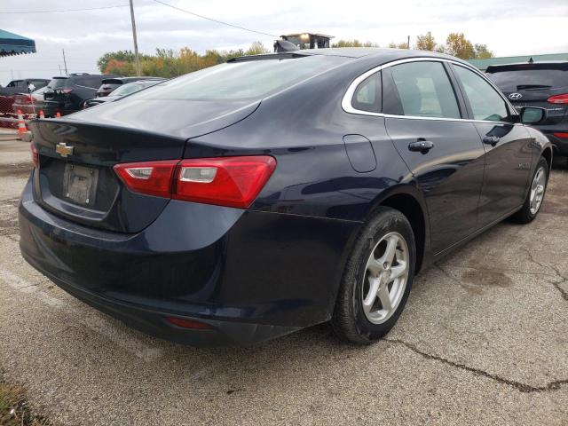 1G1ZB5ST2HF236110 - 2017 CHEVROLET MALIBU LS BLUE photo 4