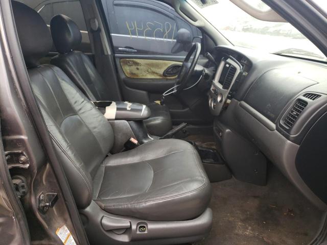 4F2CZ96124KM30517 - 2004 MAZDA TRIBUTE ES 灰色 照片 5