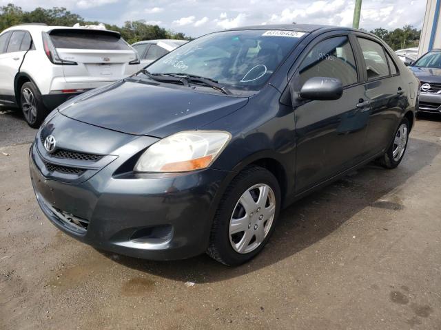 JTDBT923171015929 - 2007 TOYOTA YARIS GRAY photo 2